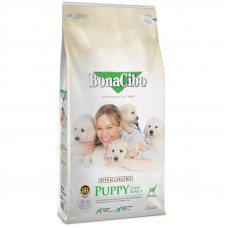 BonaCibo Puppy Lamb&Rice - A dry feed with meat of a lamb and rice for puppies of all breeds up to 12 months