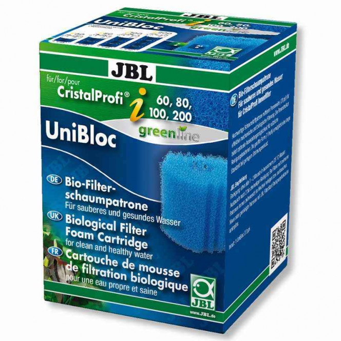 JBL (ДжиБиЭль) UniBloc - Сменная губка для аквариумного фильтра CristalProfi i60 / i80 / i100 / i200