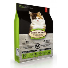 Oven-Baked Tradition Chicken Formula Kitten - A dry feed with fresh meat of chicken for kittens of all breeds