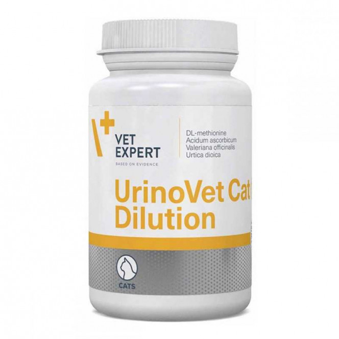 VetExpert UrinoVet Cat Dilution - Medicine for acidulation of urine of cats with problems of urinary tract