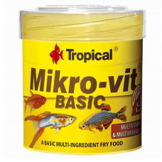 Tropical (Тропикал) Mikro-Vit Basic - Основной микронизованный корм для кормления мальков