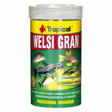 Tropical Welsi Gran - A dry feed in granules for ground aquarian fishes