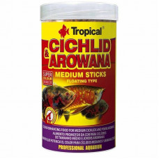 Tropical (Тропикал) Cichlid&Arowana Medium Sticks - Сухой корм в палочках для средних цихлид и молодых арован