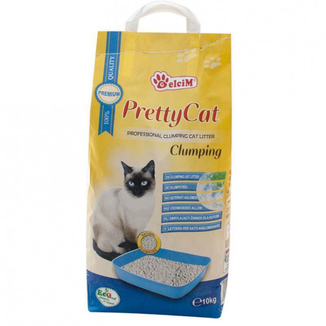 Pretty Cat (Pretti Cat) Classic - Cat litter, bentonite, without aroma