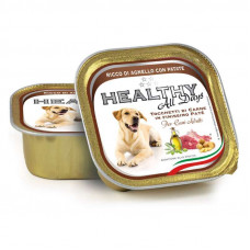 Healthy All days - A tinned forage with a lamb and potato for dogs (paste with pieces)