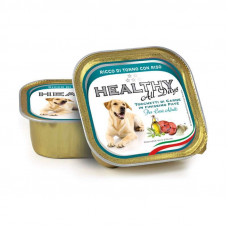 Healthy All days - A tinned forage with a tuna and rice for dogs (paste with pieces)