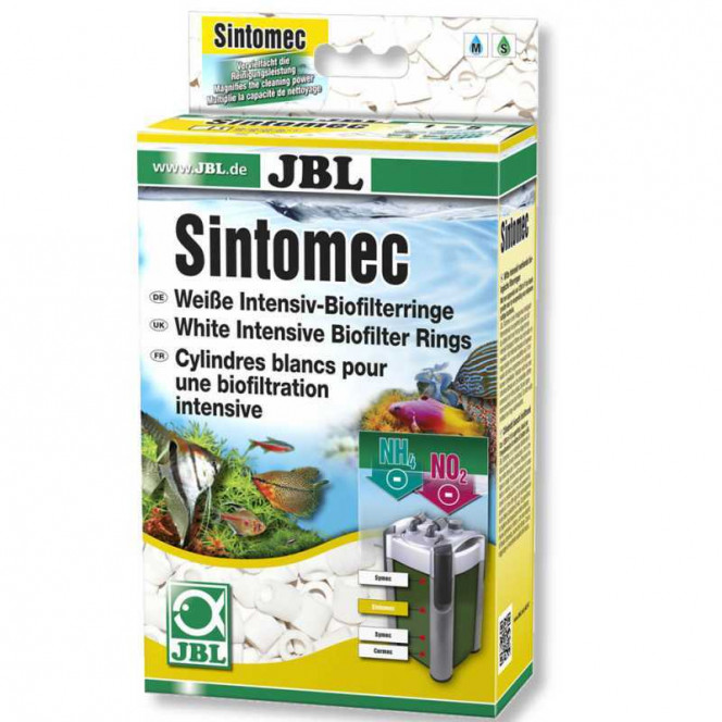 JBL (ДжиБиЭль) Sintomec - Кольца из спечённого стекла для интенсивной биофильтрации