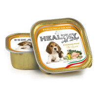 Healthy All days - A tinned forage with chicken and rice for puppies (paste with pieces)