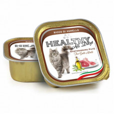 Healthy All days - A tinned forage with a lamb for cats (paste)