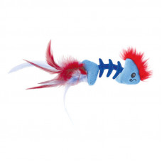 Petstages Feather Fish Bone – A toy for cats, a small fish with feathers