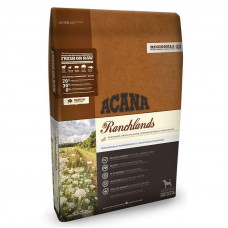 Acana Ranchlands - A dry feed with red meat and fish for dogs of various breeds at all stages of life