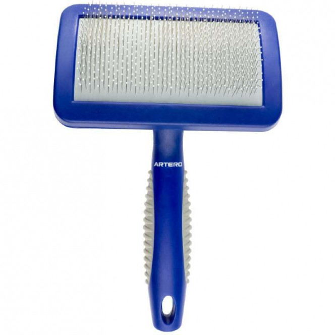 Artero Slicker Protected Teeth - A universal slicker brush-sliker with tips for all breeds of dog and cats with sensitive skin and for all types of wool