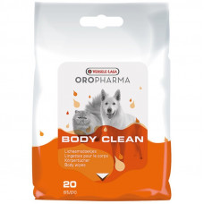 Versele-Laga Oropharma Body Clean - The wet cleaning towel wipes for a body and paws of dogs and cats