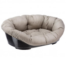 Ferplast of Sofa is the Plastic plank bed with a pillow from cotton swore for dogs of large breeds