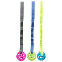 Trixie Bungee Tugger - A toy a ball on a rope, with the shock-absorber for dogs