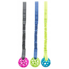 Trixie Bungee Tugger - A toy a ball on a rope, with the shock-absorber for dogs