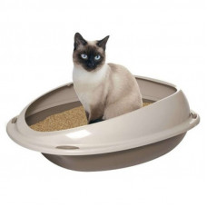 Georplast Shuttle - A toilet open for cats with a frame