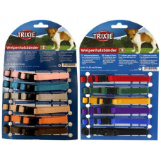 Trixie Junior Set of Puppy Collars - Collars for puppies in a set of 6 pieces