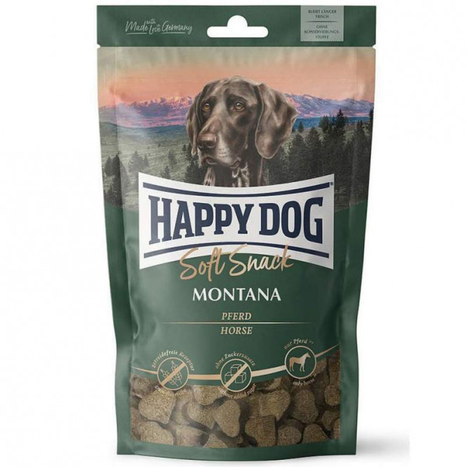 Happy Dog (Heppi of Dog) SoftSnack Montana - Soft snacks with horse-flesh for dogs of various breeds