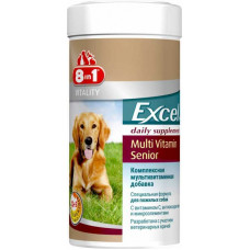 8in1 (8v1) Vitality Excel Multi Vitamin Senior - A multivitamin complex for elderly dogs