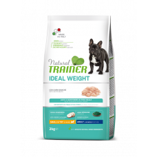 Trainer Natural Weight Care Small&Toy Adult - A dry feed with chicken and a turkey for dogs of small breeds with an excess weight