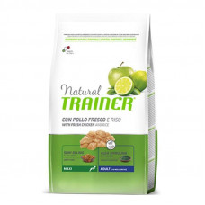 Trainer Natural Adult Maxi Con Pollo Fresco, Riso & Aloe Vera - A dry feed with chicken, rice and the Aloe Vera for dogs of large breeds