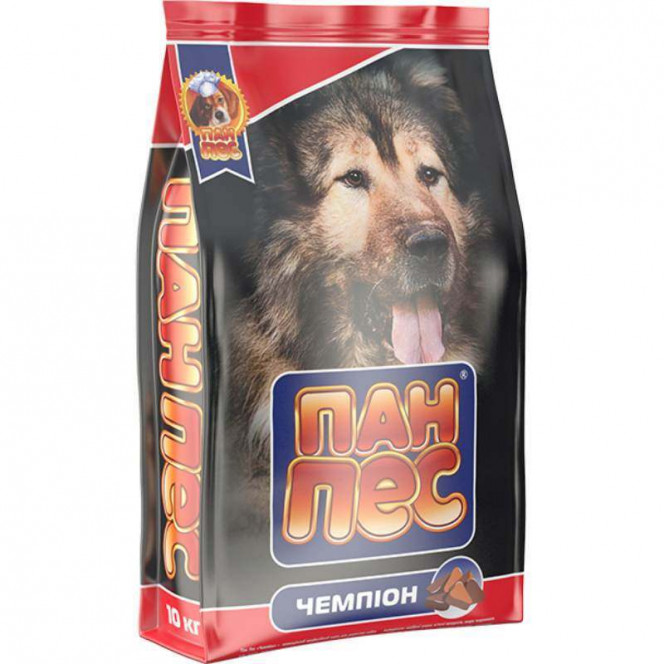 Pang Pes Champion - Dry dog food with the increased physical activities