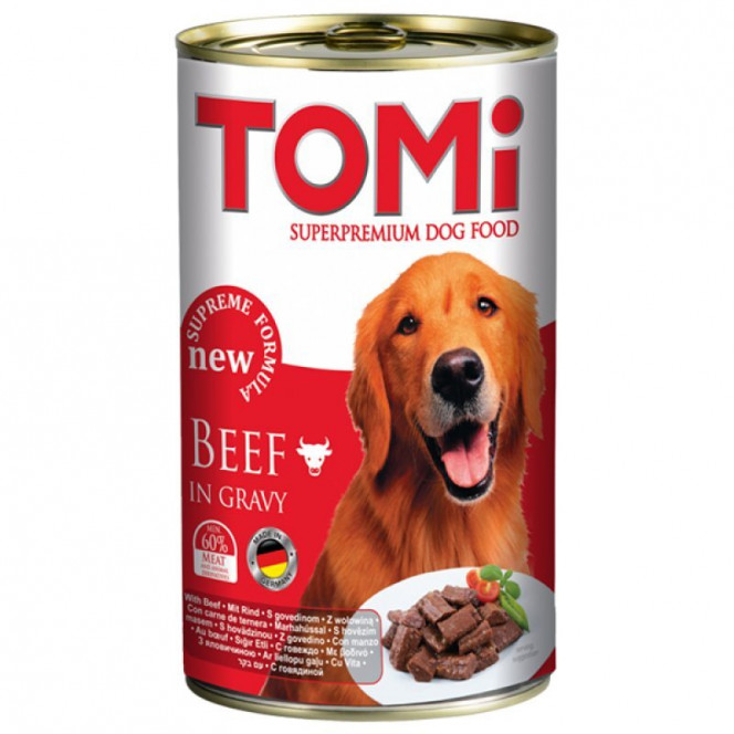 TOMi (Томи) Beef - Консервированный корм с говядиной для собак