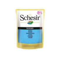 Schesir Tuna - A tinned forage with a tuna for adult cats (pieces in jelly)