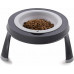 Dexas Single Elevated Feeder - An unary bowl on a folding support for dogs and cats