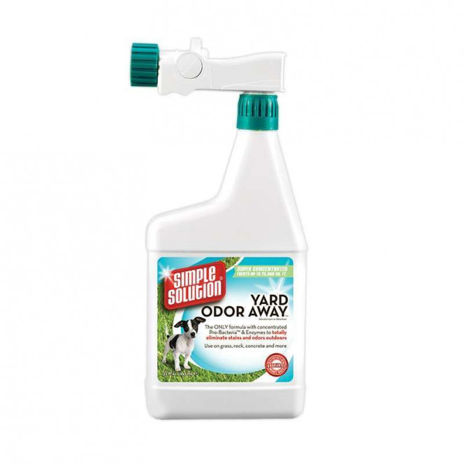 Simple Solution (Simpl Solution) Yard odor away Hose spray concentrate - Means for elimination of a smell of urine on a lawn