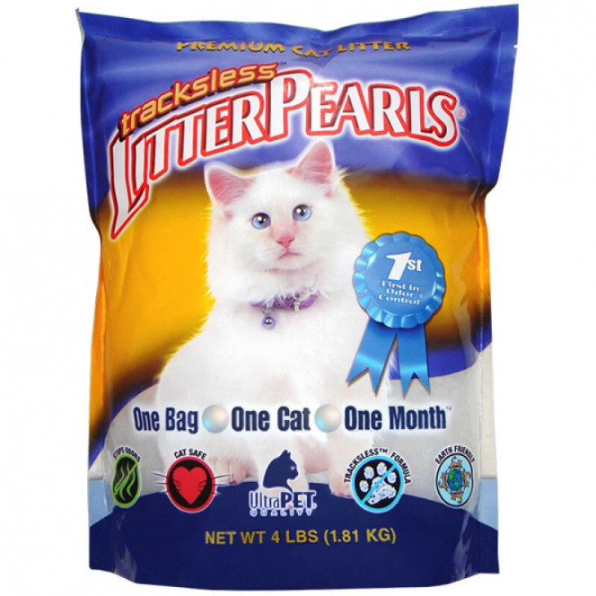 Litter Pearls (Litter Perls) TrackLess - Filler quartz for cat's toilets