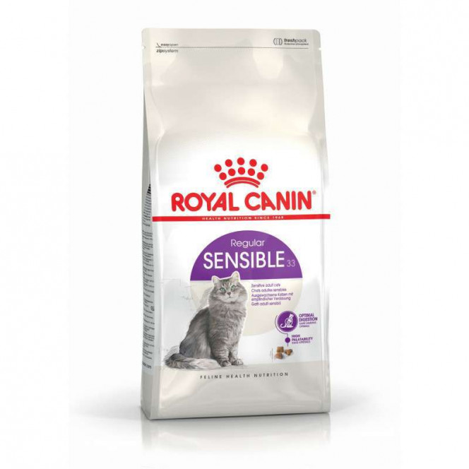 Royal Canin (Роял канин) Sensible 33 - Сухой корм с птицей для кошек с чувствительной пищеварительной системой