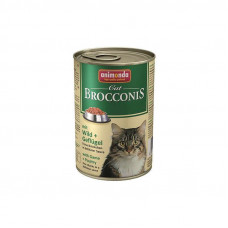 Animonda Brocconis Cat - A tinned forage with a game and poultry for adult cats (pieces in sauce)