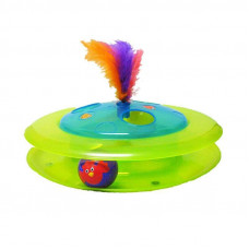 Petstages the Toy for cats the Track with a ball birdie