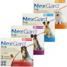 Nexgard is Antiparasitic chewable tablets for dogs from fleas and pincers (1 tablet)