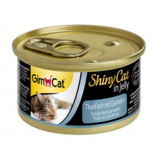 GimCat (DzhimKet) of ShinyCat is the Tinned forage with a tuna and shrimps for cats