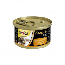 GimCat (DzhimKet) of ShinyCat is the Tinned forage with a tuna and chicken for cats