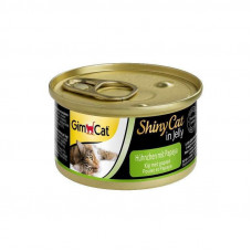 GimCat (DzhimKet) of ShinyCat is the Tinned forage with chicken and a papaya for cats