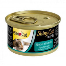 GimCat (DzhimKet) of ShinyCat is the Tinned forage with chicken and shrimps for cats