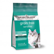 Arden Grahge (Arden Grandzh) Adult Sensitive Cat Food Ocean White Fish and Potato - Dry bezzernovy a forage with an ocean fish and potatoes for cats