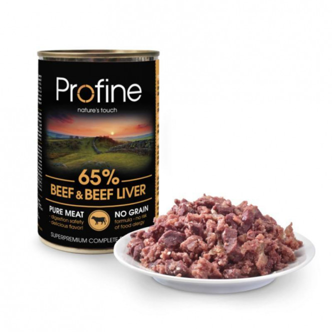 Profine (Профайн) Dog Beef and Liver - Влажный корм для собак с говядиной и печенью