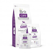 Brit Care (Care Is shaven) Giant Salmon & Potato is the Dry feed with a salmon and potatoes for adult dogs of huge breeds