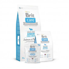 Brit Care (Care Is shaven) Junior Large Breed Salmon & Potato is the Dry feed with a salmon and potatoes for puppies and young dogs of huge breeds