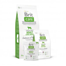 Brit Care (Care Is shaven) Grain-free Adult Large Breed Salmon & Potato is the Dry feed with a salmon and potatoes for adult dogs of large breeds