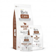 Brit Care (Care Is shaven) Weight Loss is the Dry gippoalergenny feed with a rabbit and rice for dogs with an excess weight