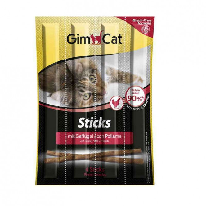 GimCat (DzhimKet) of Sticks is Delicacy with chicken and a liver for cats