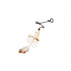 Karlie-Flamingo (Carly Flamingo) Skeleton Mouse - A toy for cats a suspended mouse