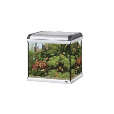 Ferplast of Star Cube LED (230 l) - The glass aquarium Is old the Cube with aluminum finishing, the external filter and the heater