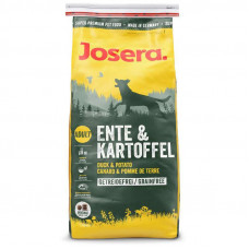 Josera (Yozera) Dog Adult Ente & Kartoffel - Dry bezzernovy a forage with a duck and potatoes for adult dogs of all breeds